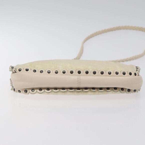 DIOR Trotter Canvas Shoulder Bag White - Picture 9 of 12